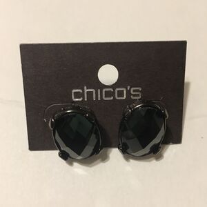 Chico's Black Fashion Stud Earrings